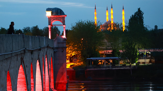 Mimar Sinan'ın ustalık eseri Selimiye, bu yıl da tarihinin en sakin ramazanlarından birini yaşıyor.
