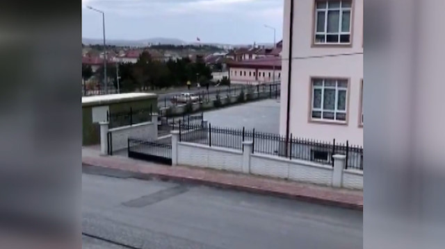 Okul önünde drift yapan sürücüye 7 bin 873 lira ceza uygulandı