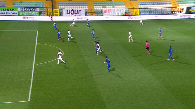 Giresunspor'un iptal edilen golünde 'ofsayt' kararı verildi.