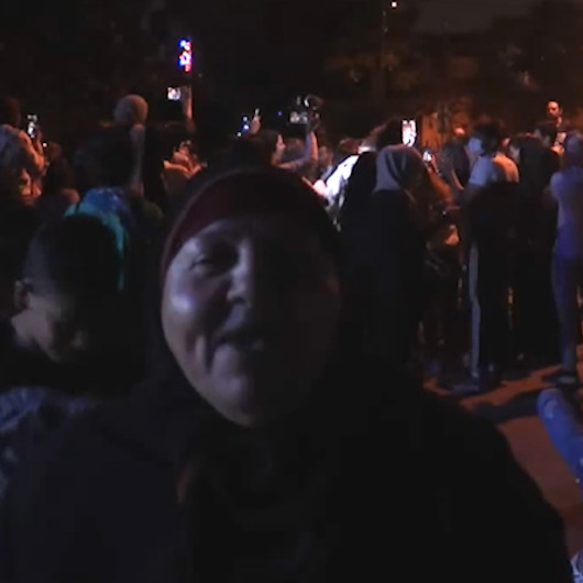 Filistinliler Mescidi Aksadan seslendi: Gel iki gözümüzün nuru Erdoğan özgürlüğümüze kavuştur