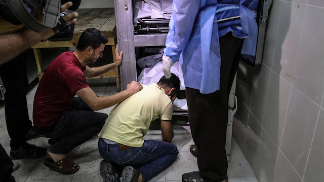 İsrail, Gazze'ye hava saldırı gerçekleştirdi, 53 masum şehit oldu.