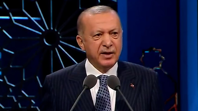 Cumhurbaşkanı Erdoğan'dan Fransa'daki İslam karşıtı tasarıya tepki: Demokrasiye indirilmiş bir giyotin olacaktır