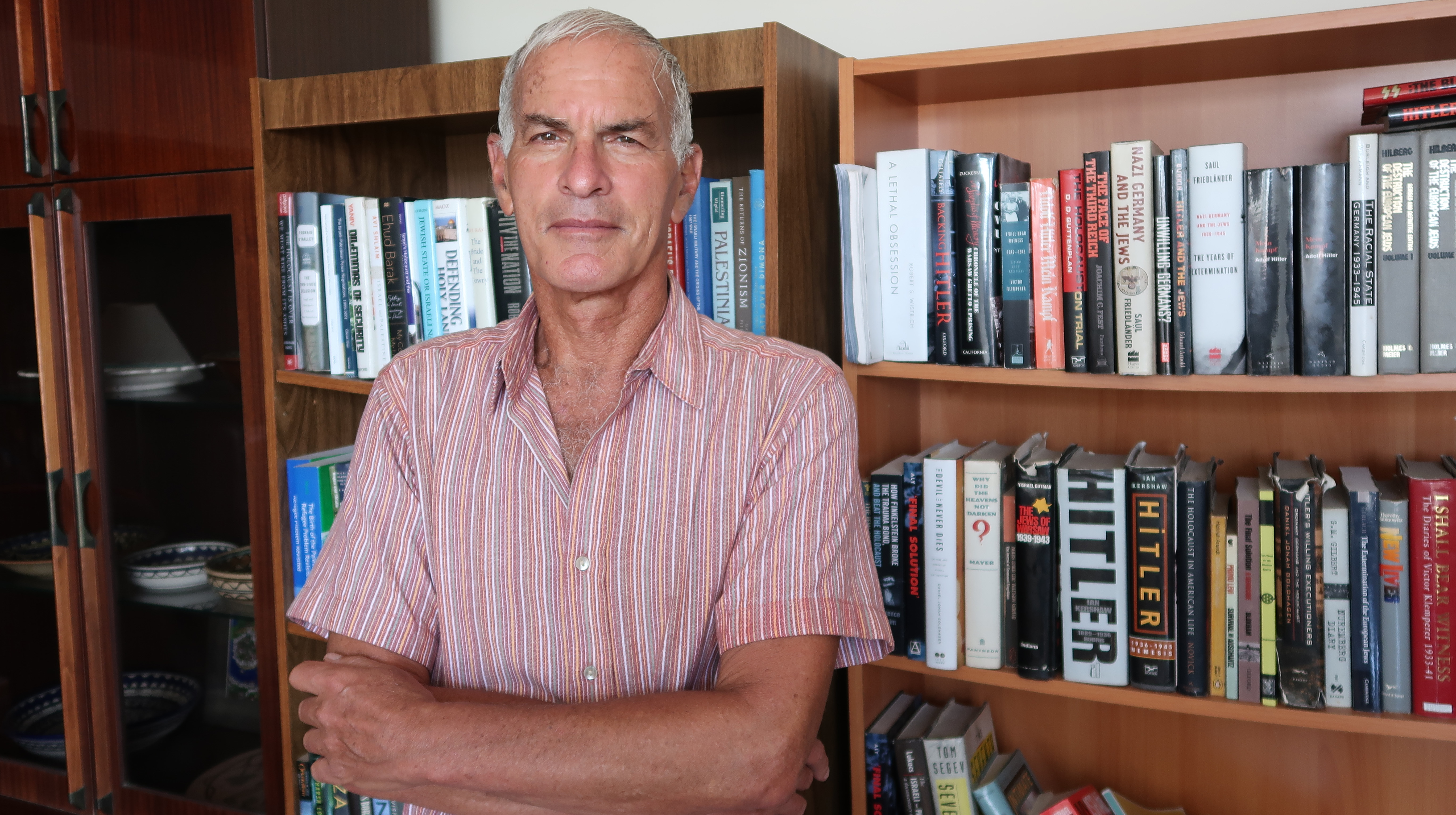ABD’de yaşayan ünlü Yahudi profesör Norman Finkelstein.
