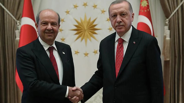 Recep Tayyip Erdoğan ve Ersin Tatar
