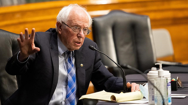 ABD Kongresi'nde Vermont Senatörü Demokrat Bernie Sanders