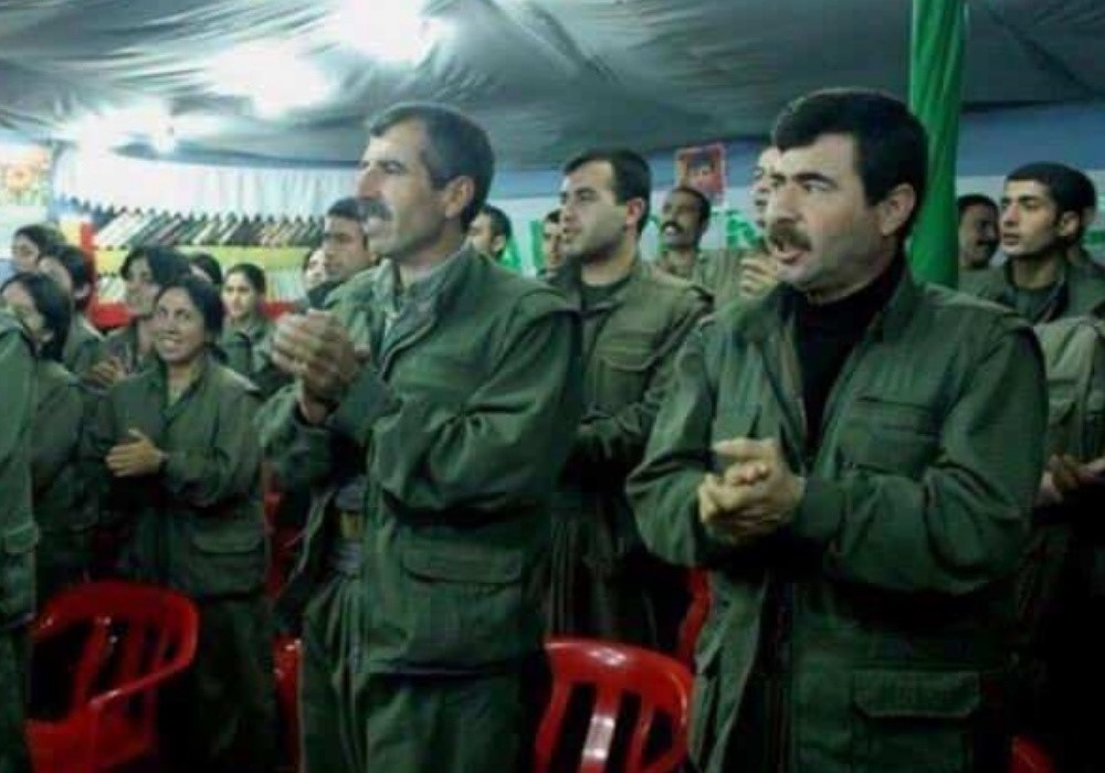 Sofi Nurettin'in PKK kampındaki görüntüsü.
