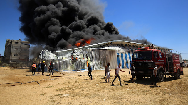 İsrail'in Gazze'ye yönelik saldırılarında maddi hasar da her gün artıyor. 