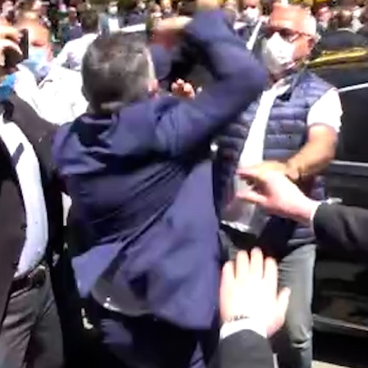 İYİ Partililerin saldırısına uğrayan esnaf o anları anlattı