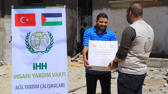 İHH, Filistinlilerin barınma, gıda yardımı, ilaç desteği, sağlık yardımı, mazot desteği gibi alanlarda ihtiyaçlarının giderilmesini sağlayacak.