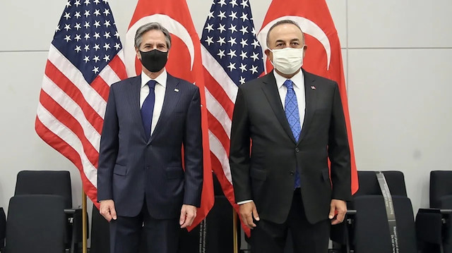 Dışişleri Bakanı Mevlüt Çavuşoğlu, ABD'li mevkidaşı ile görüştü.