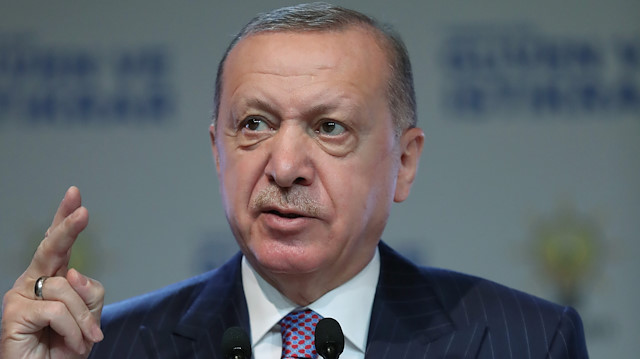  Cumhurbaşkanı Recep Tayyip Erdoğan, Demokrasi ve Özgürlükler Adası'nda AK Parti'nin “Genişletilmiş İl Başkanları Toplantısı”nda konuştu.