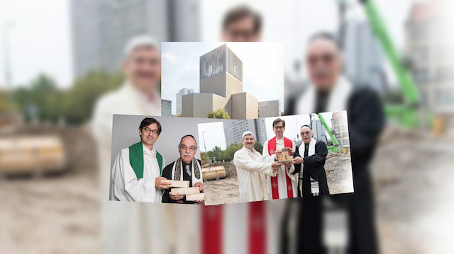 Almanya’da, FETÖ'nün yürüttüğü House of One (Bir ev) projesinin temeli atıldı.