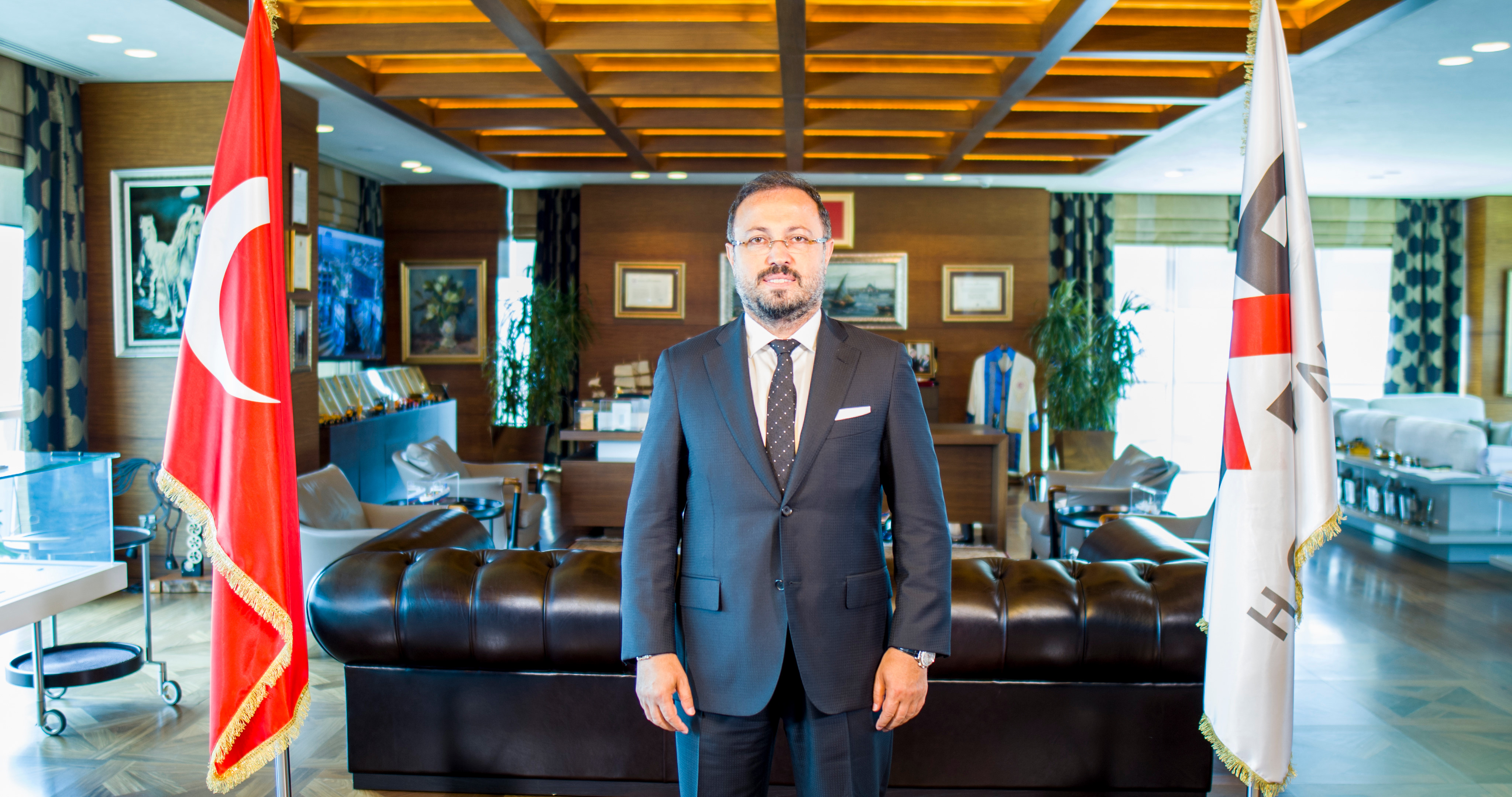 AP Yapı Yönetim Kurulu Başkanı Ziya Yılmaz.