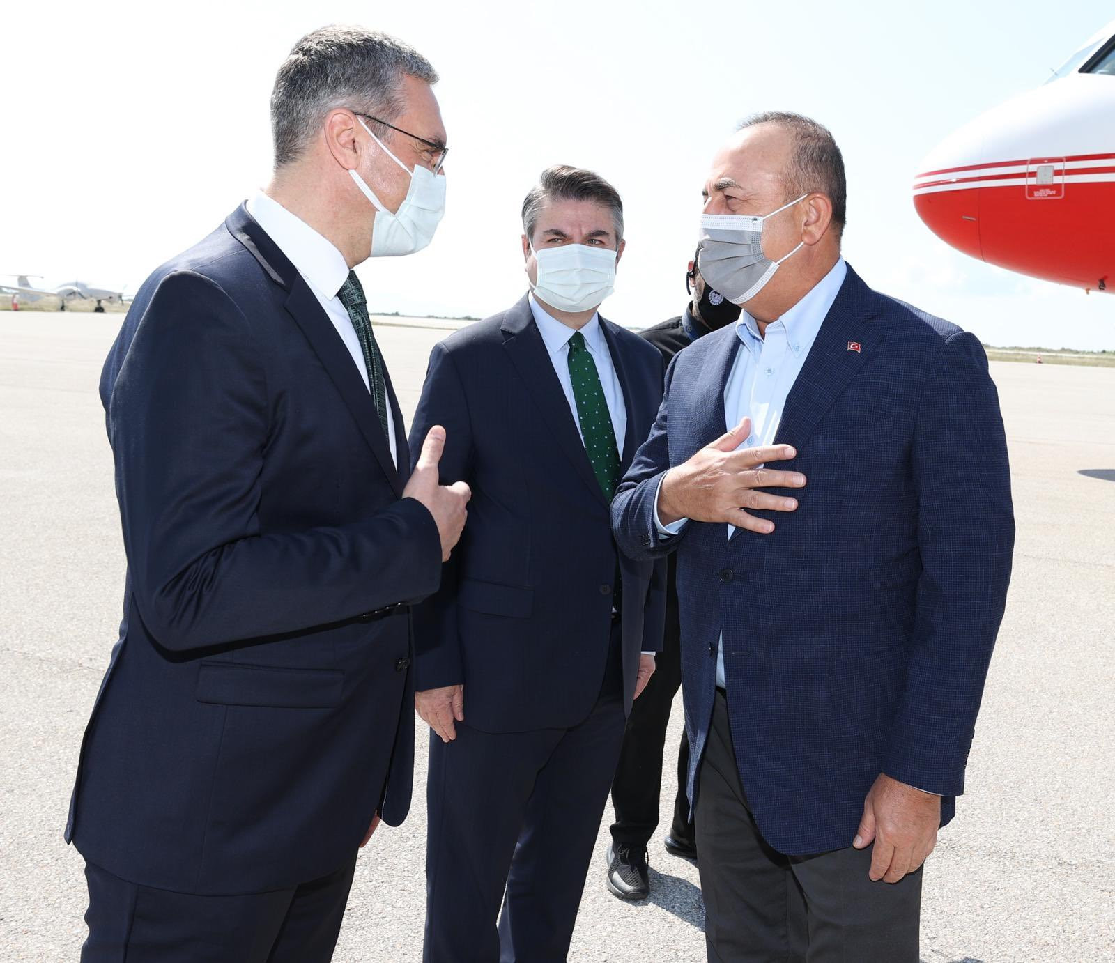 Bakan Çavuşoğlu Yunanistan'da.
