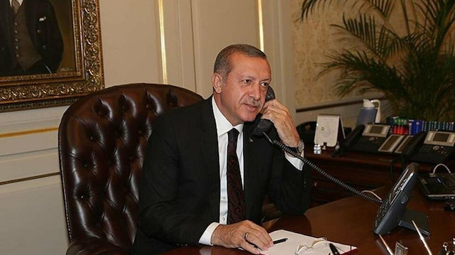 Cumhurbaşkanı Erdoğan Tuba Durgut'u arayarak tebrik etti.