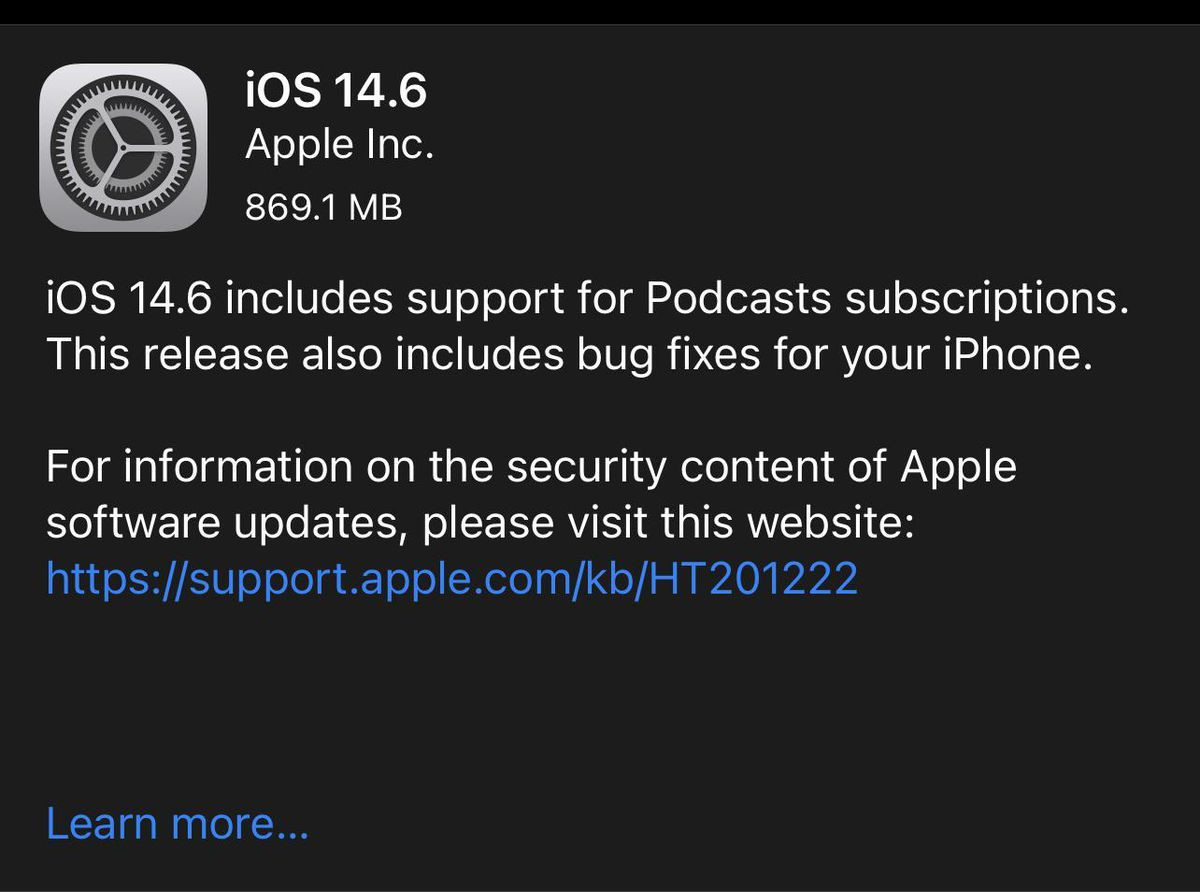iOS 14.6 güncellemesiyle birlikte hem kamera hem de güvenlik tarafındaki problemler ortadan kalkıyor. 
