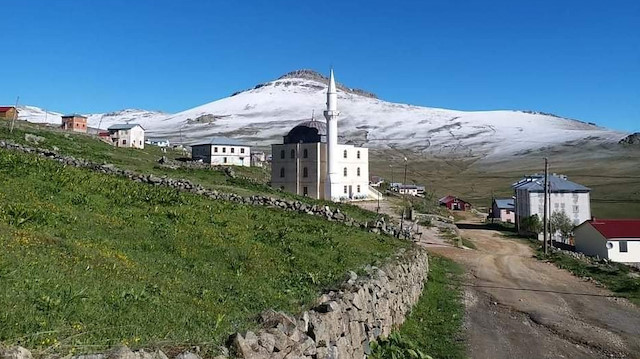 Karadeniz'in bazı yayalarında kar yağışı etkili oldu. 