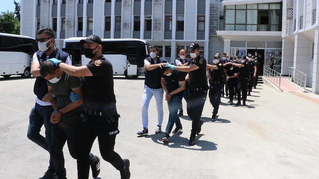 Cumhuriyet Başsavcılığı tarafından 110 kişi hakkında gözaltı kararı verildi. 