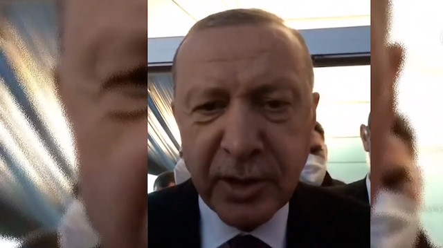 Cumhurbaşkanı Erdoğan'dan serebral palsi hastası Merve'ye video mesaj