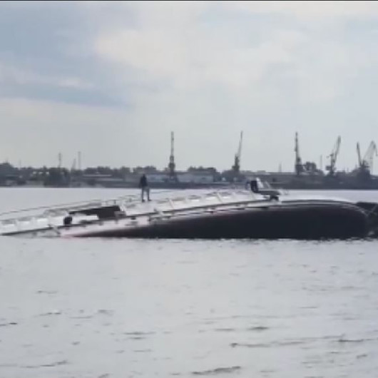 Rusya’da batan geminin mürettabatı ölümden kıl payı kurtuldu