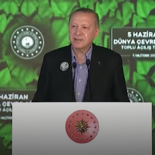 Cumhurbaşkanı Erdoğan: Çevre alanında da büyük ve güçlü Türkiyenin inşasını, ilhamını kadim medeniyetimizden alan bir anlayışla süratlendirmeliyiz