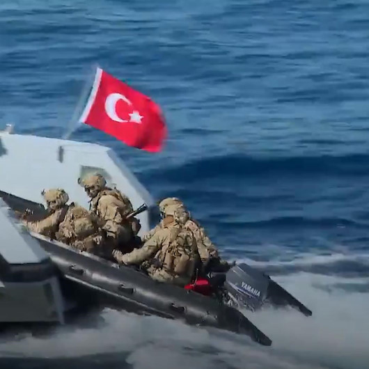 Denizkurdu-2021 Tatbikatı’nın Seçkin Gözlemci Günü’nden görüntüler yayınlandı