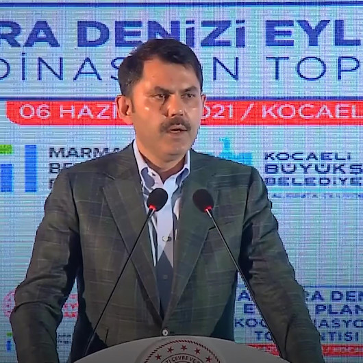Çevre ve Şehircilik Bakanı Murat Kurum: Marmara Denizimizi tertemiz hale getirmek ve gelecek nesillere aktarmak hepimizin üzerinde bir vazifedir