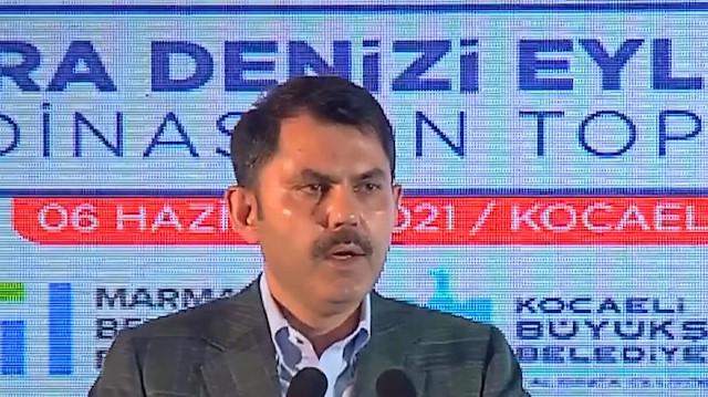 Çevre ve Şehircilik Bakanı Murat Kurum: Marmara Denizi'mizi tertemiz hale getirmek ve gelecek nesillere aktarmak hepimizin üzerinde bir vazifedir