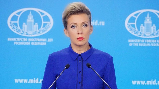 Rusya Dışişleri Bakanlığı Sözcüsü Mariya Zaharova  