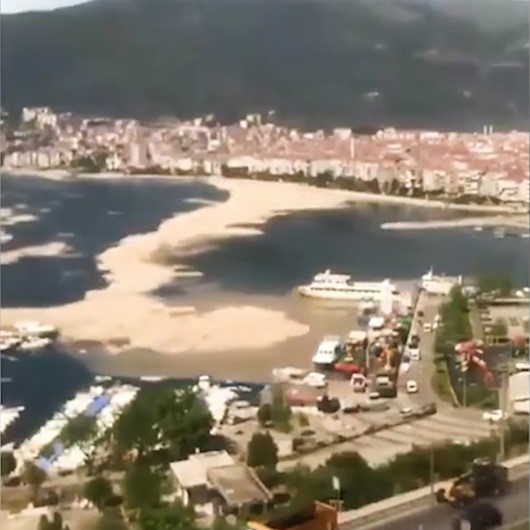 Müsilaj Marmara Denizini böyle böyle kapladı