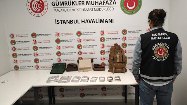İstanbul Havalimanı’nda 13 kilo uyuşturucu ele geçirildi