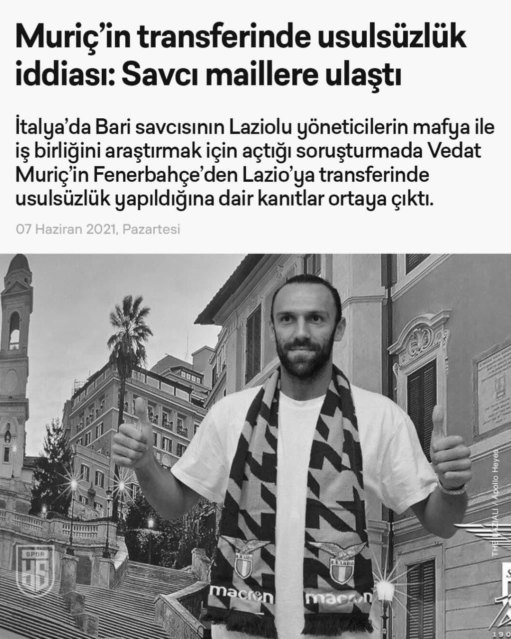 Vedat Muriqi transferinde usulsüzlük olduğu iddia edildi.