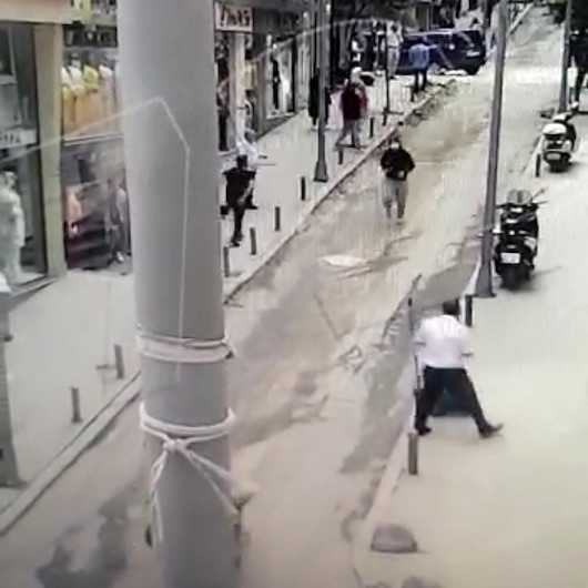 Şişlide hareketli anlar: Polis soyguncuyu böyle yakaladı