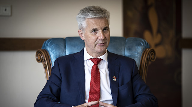 Letonya Başbakan Yardımcısı ve Savunma Bakanı Artis Pabriks