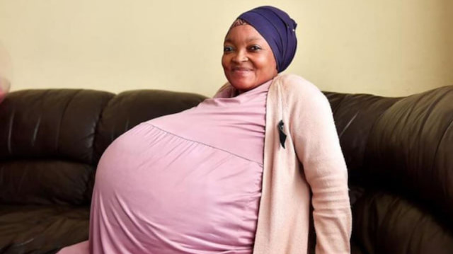 "Güney Afrika'da bir kadın 10 çocuk birden doğurdu" iddiası yalan çıktı.