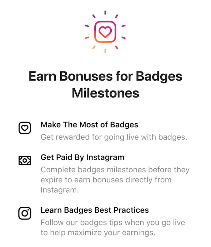 Instagram, yeni rozet ve bonus sistemiyle birlikte içerik oluşturucuların ek gelir elde etmesini sağlıyor.