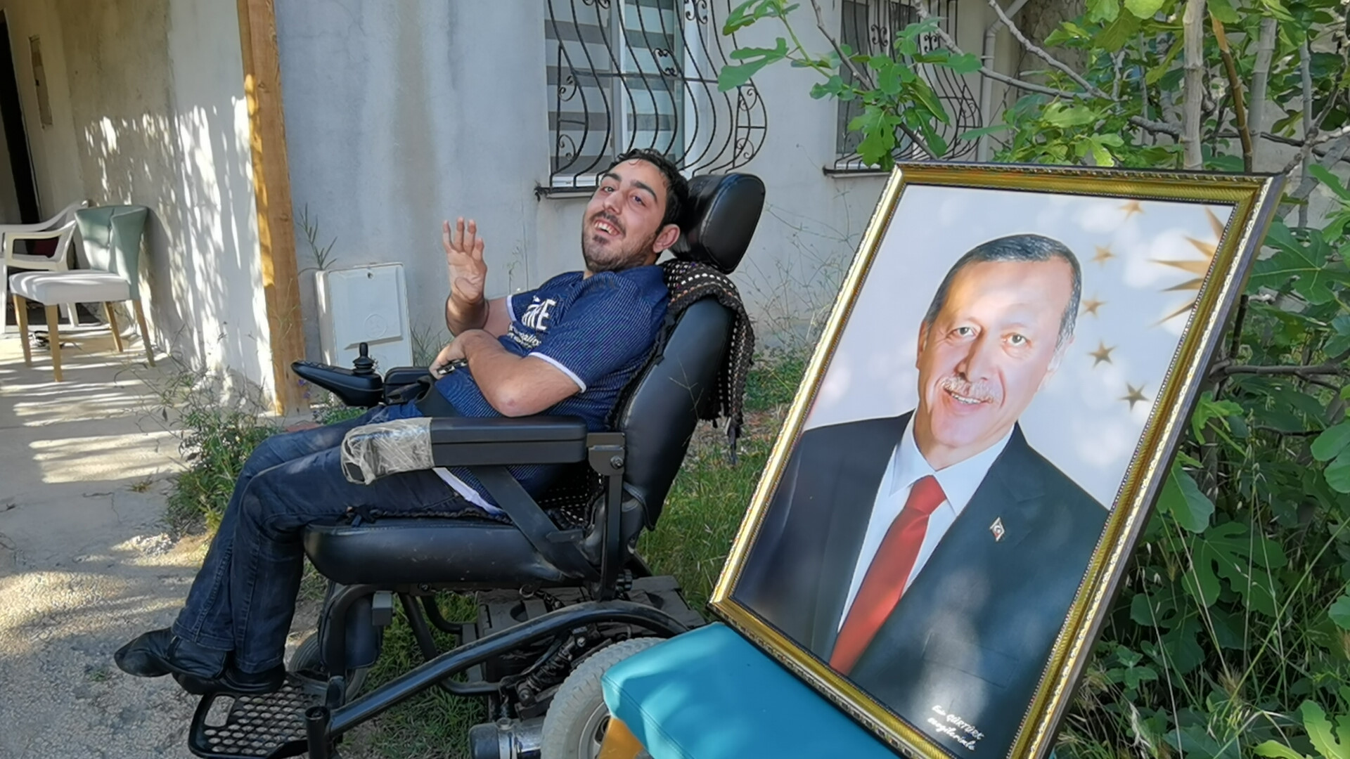Emir Gürtürk'ün, çok sevdiği Cumhurbaşkanı Recep Tayyip Erdoğan ile telefonla görüşme hayali gerçekleşti