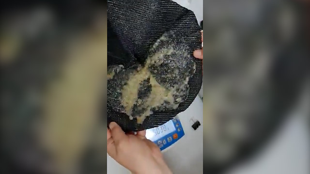 Yüzde 99'u su olan müsialjın sudan arınmış halini Bakan Yardımcısı Birpınar görüntüledi