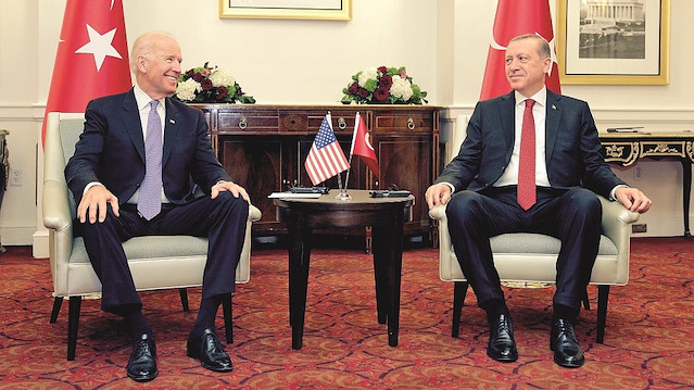 Joe Biden - Cumhurbaşkanı Erdoğan
