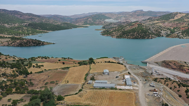 Kilis Yukarı Afrin Barajı açıldı. 
