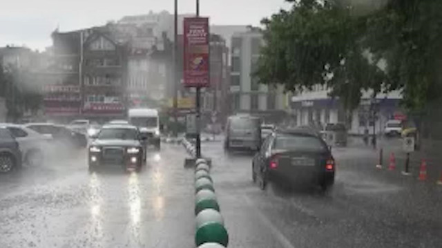 Kırklareli’nde sağanak yağış etkili oldu