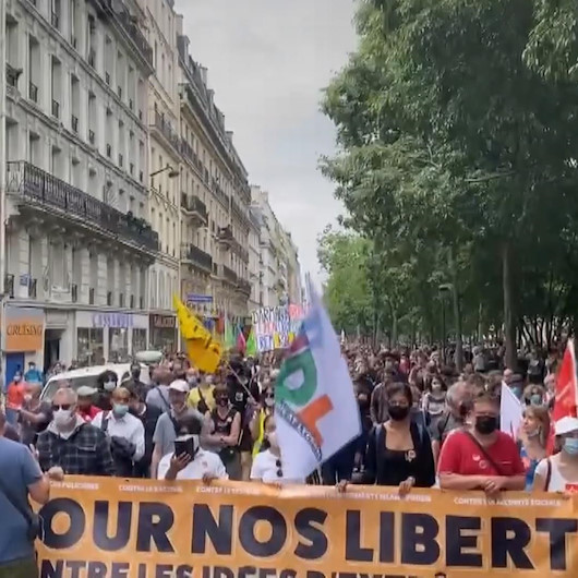 Fransa’da ırkçılığa karşı Özgürlük Yürüyüşü yapıldı