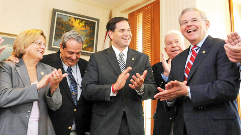Marco Rubio ve Bob Menendez