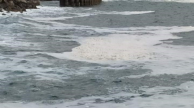 İskenderun kıyılarında beyaz tabaka endişelendirmişti.   