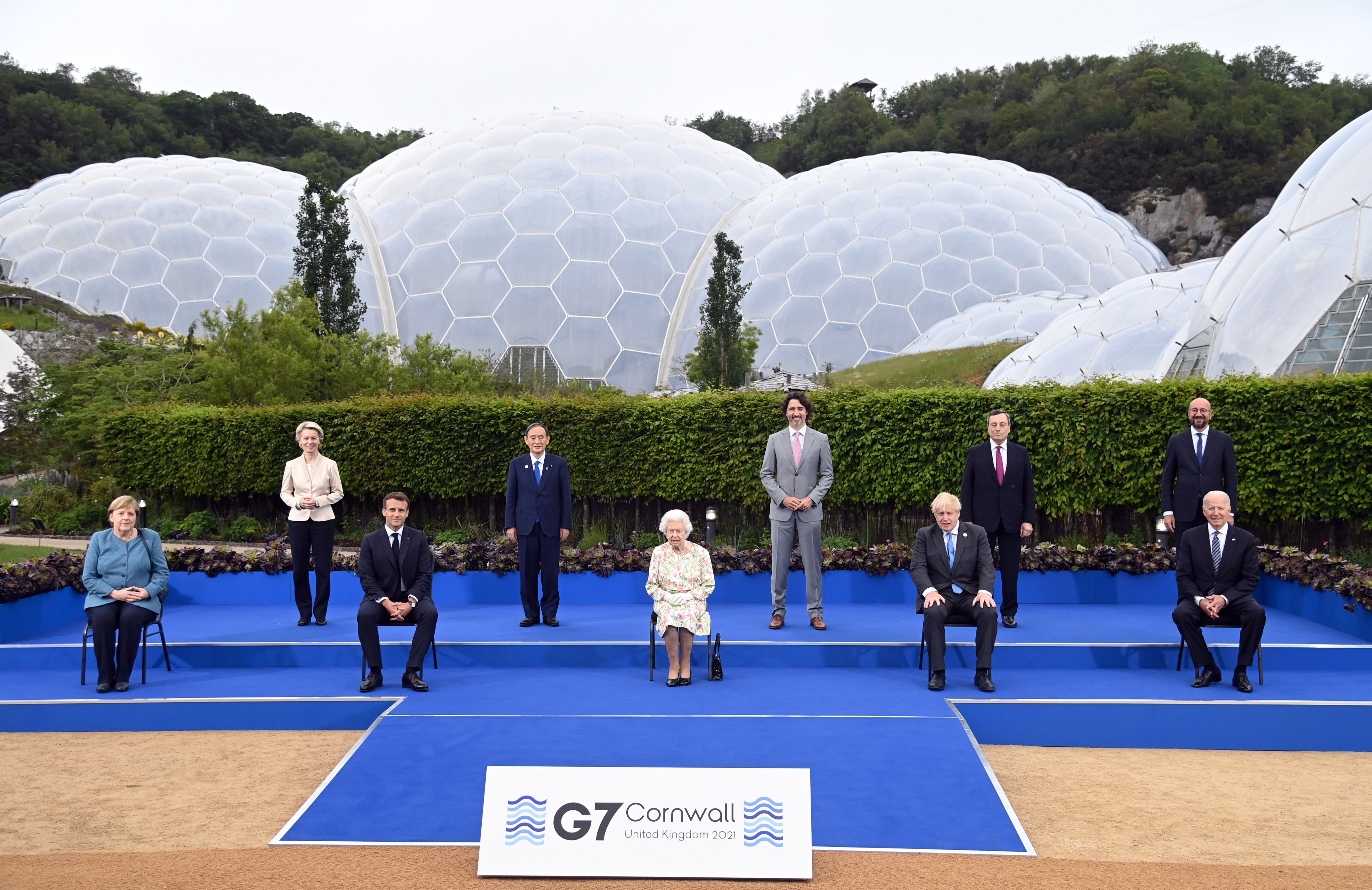 Türkiye�de koltuk krizi çıkartan Avrupa Komisyonu Başkanı Leyen G7�de
