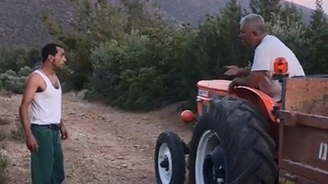 Bodrum'da ormana hafriyat döken şahıs kaçarken yakalandı