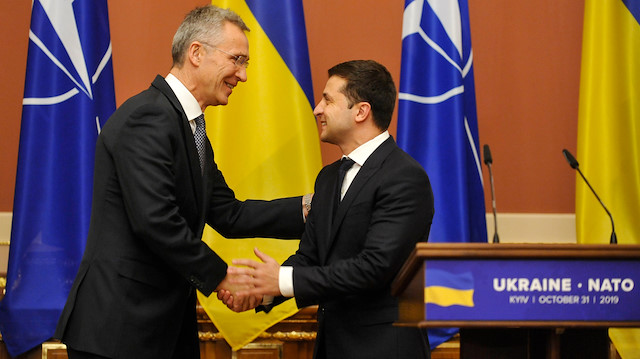Ukrayna Cumhurbaşkanı Zelenskiy NATO'ya katılacaklarını açıkladı