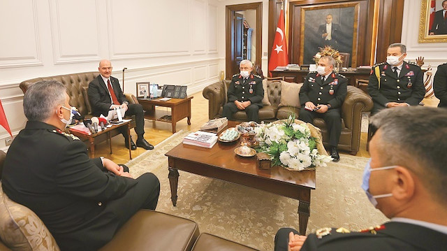 Jandarma Genel Komutanı Org. Arif Çetin, Jandarma teşkilatının, devletin ve milletin emrinde olduğunu söyledi.
