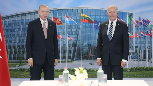 Cumhurbaşkanı Erdoğan ve ABD Başkanı Biden  Brüksel’de bir araya gelmişti.   