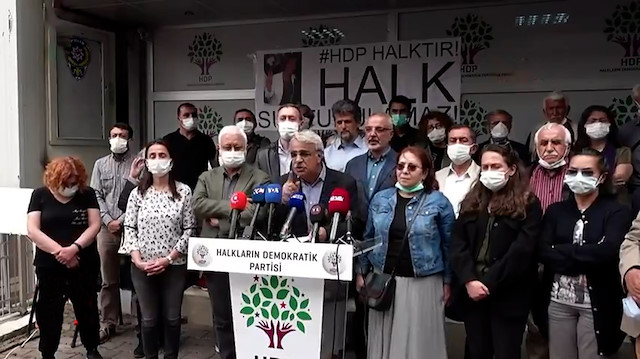 İzmir'in göbeğinde HDP'lilerden